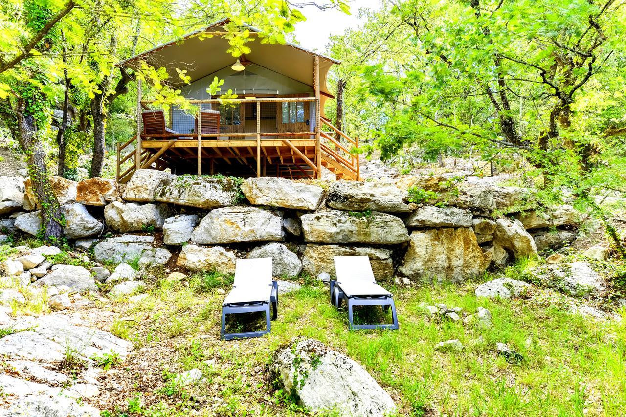 Cabanes Lodges Le Serviere Balazuc Zimmer foto
